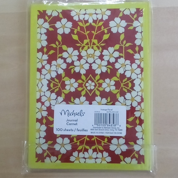 3/$15 NEW Floral Journal - Picture 2 of 3